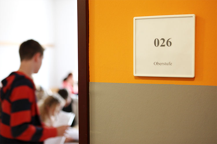 Klassenraum Oberstufe